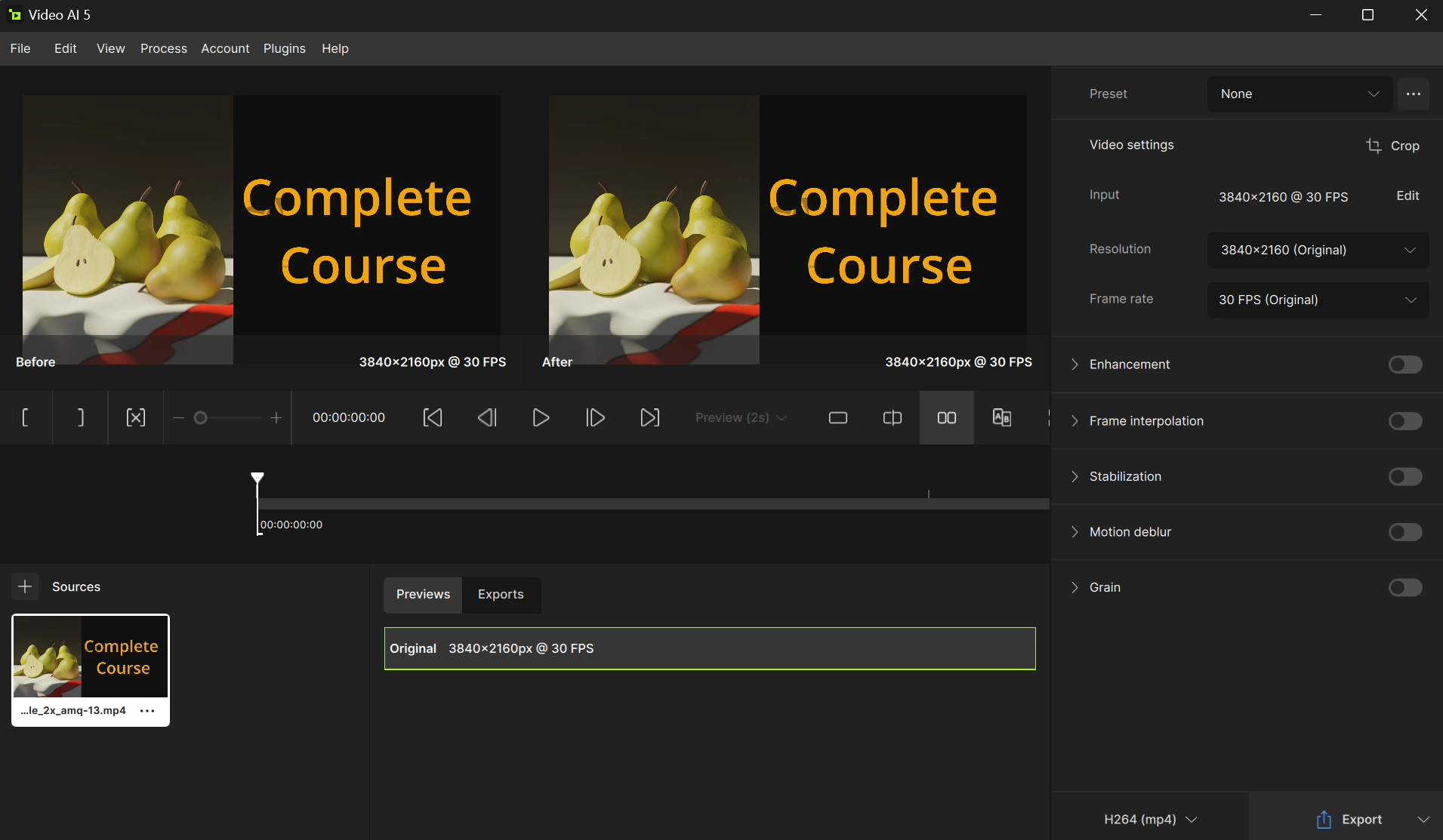 视频补帧增强无损放大软件 Topaz Video AI Pro v7.0.1 Win/Mac破解版下载