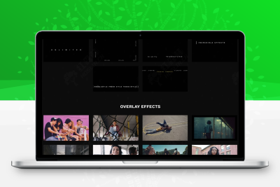 达芬奇简约文字标题字幕动画预设插件 mHelloDV