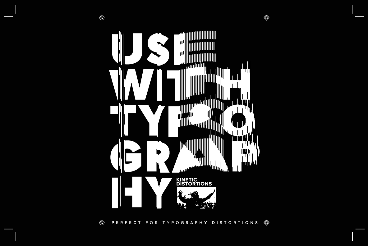 PS像素拉伸扭曲扫描效果插件 GhostScan Photoshop Extension