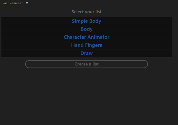中文版AE/AI/PS脚本|快速图层重命名工具 Fast Renamer v1.5+使用教程