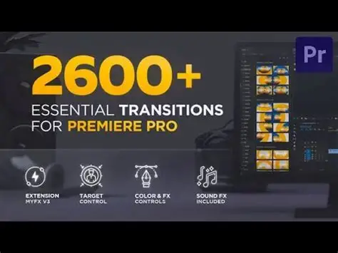 2600种PR模糊光效故障扭曲水墨笔刷淡入淡出图形翻转特效视差分割转场脚本预设