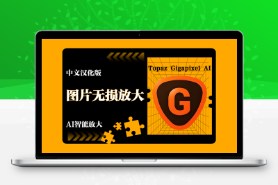 无损放大图片软件-Topaz Gigapixel AI中文版