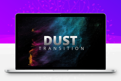 AE粉尘粒子消散溶解转场过渡特效插件 Dust Transition V1.0.2 Win