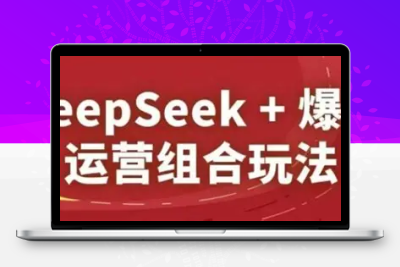 DeepSeek+爆品运营组合玩法，2025淘系精品课